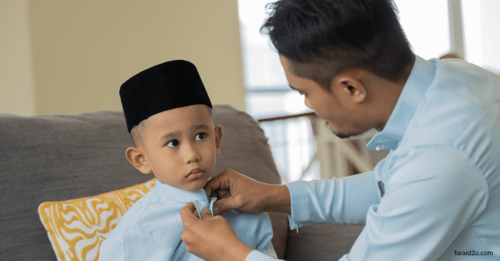 ayah wasiat kepada anak